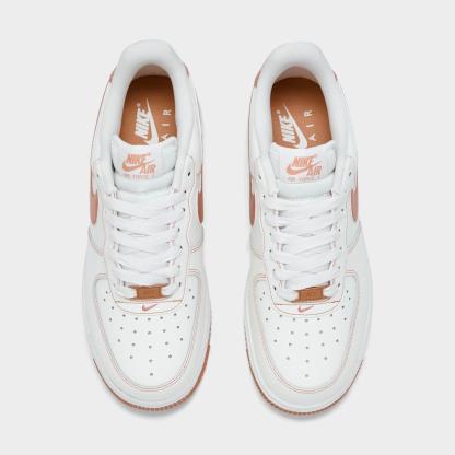 Women's Nike Air Force 1 '07 Casual Shoes - Sail/Rose Gold