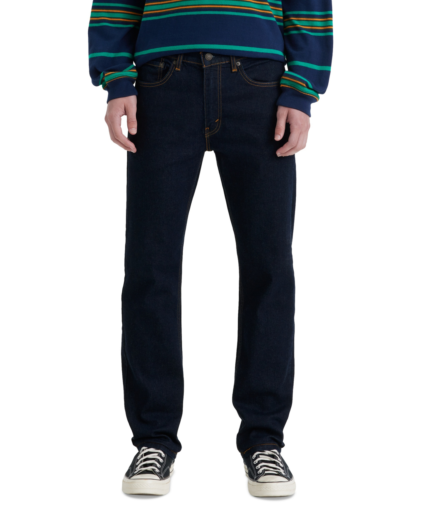 Levi's Men's 506™ Comfort Straight-Leg Stretch Jeans - Midnight Rest Adv