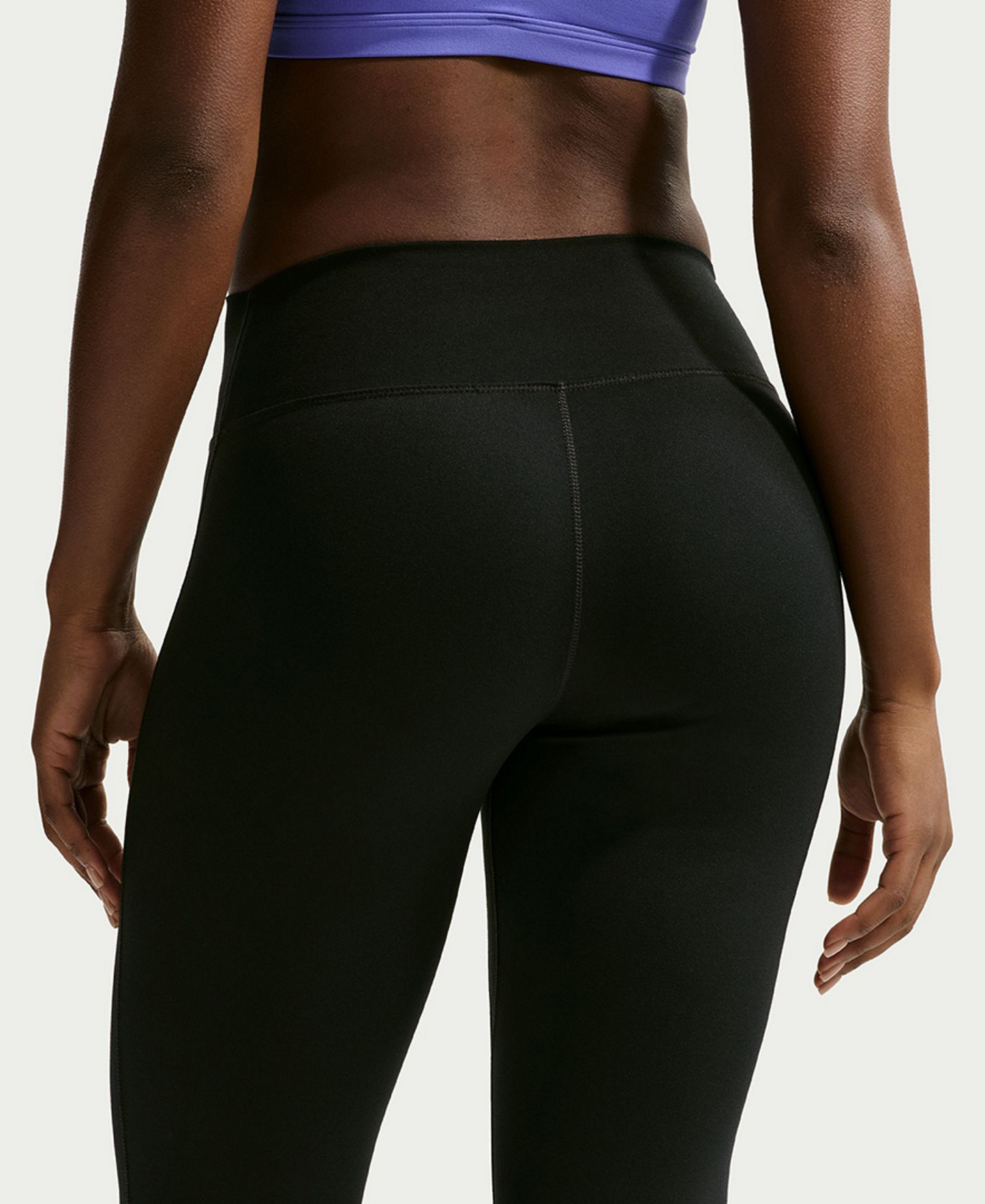 Nike Women's High-Waisted Flared Leggings - Black/White