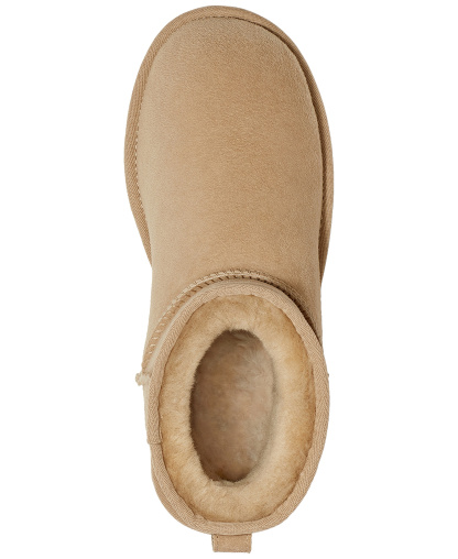 UGG® Women's Classic II Pull-On Mini Booties - Mustard Seed