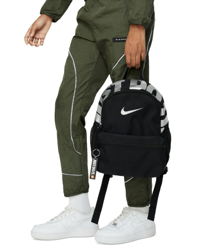 Nike Kids' Brasilia JDI Mini Backpack - Black/White