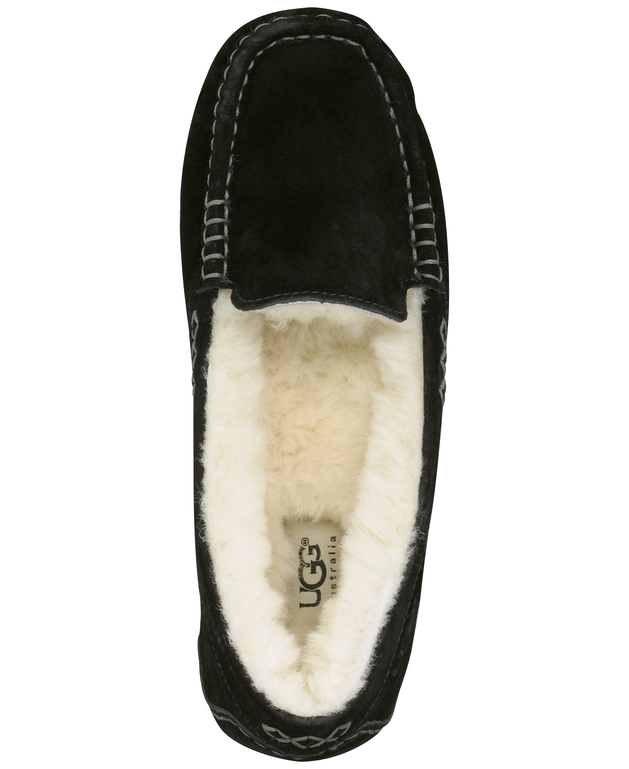 UGG® Women's Ansley Slip On Moccasin Slippers - Black