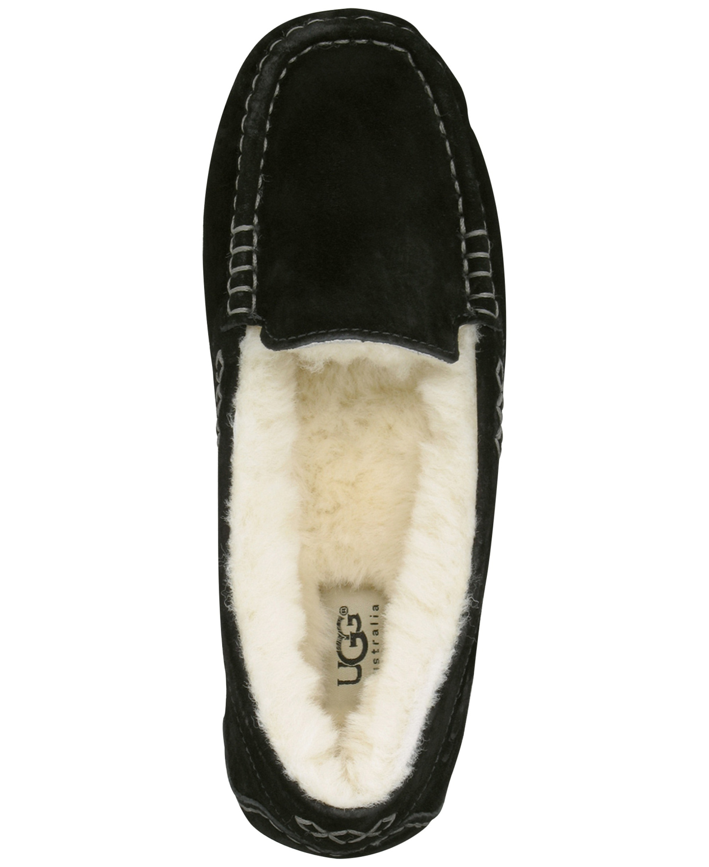 UGG® Women's Ansley Slip On Moccasin Slippers - Black