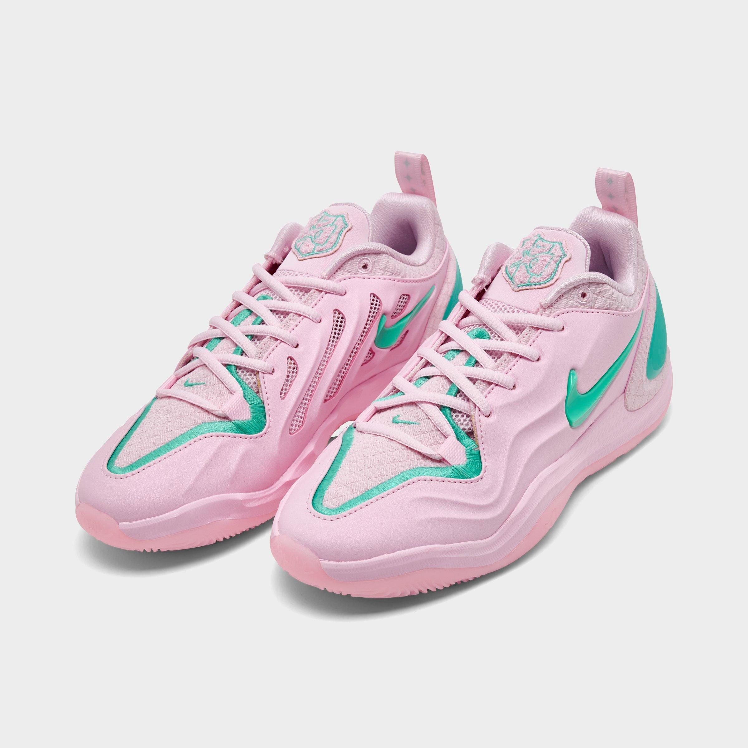 Nithtke A'Two A'ja Wilson Basketball Shoes - Part 1 - Pink Foam/Light Menta - Both shoes facing left