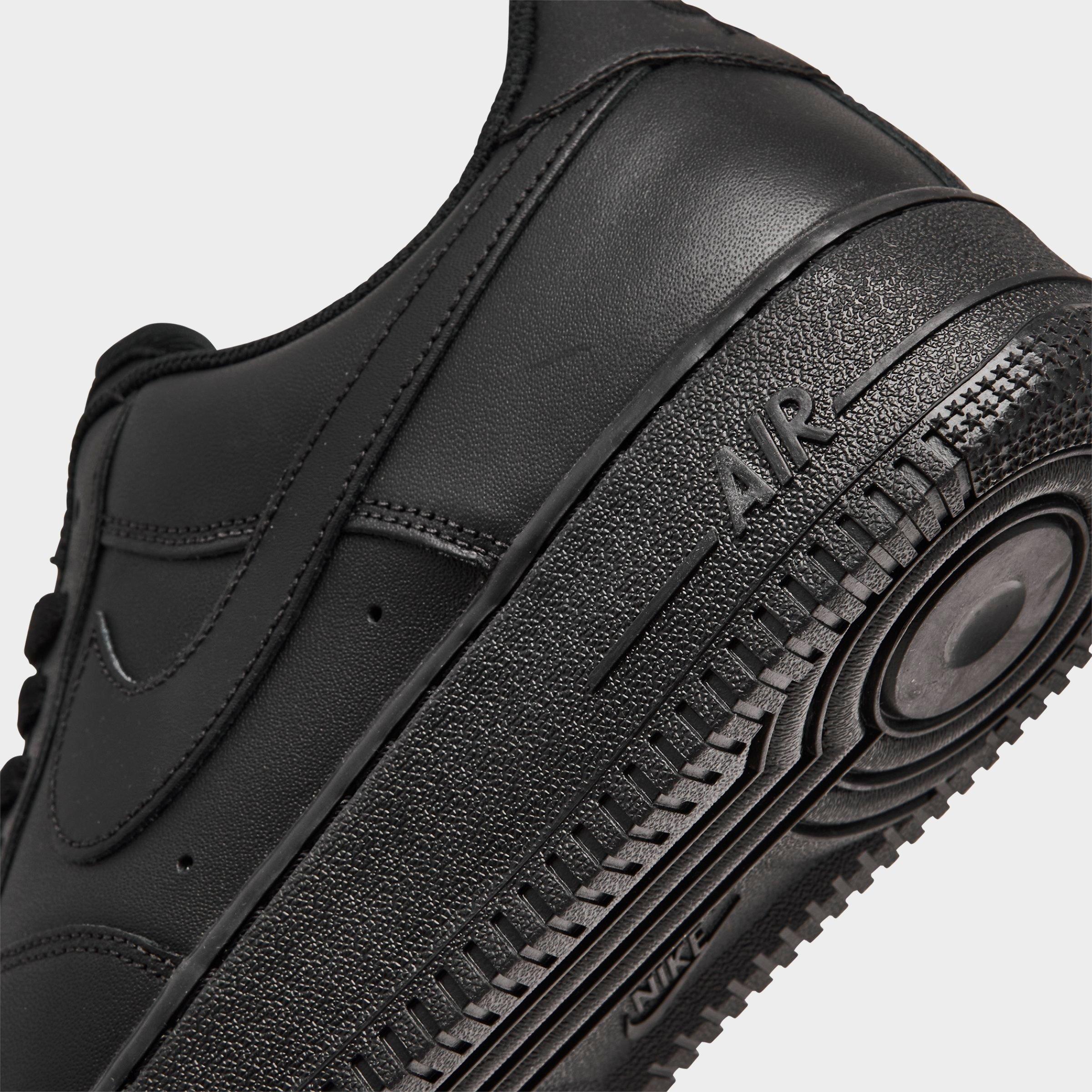 Men's Nithtke Air Force 1 '07 Casual Shoes - Part 2 - Black/Black - Detail shot