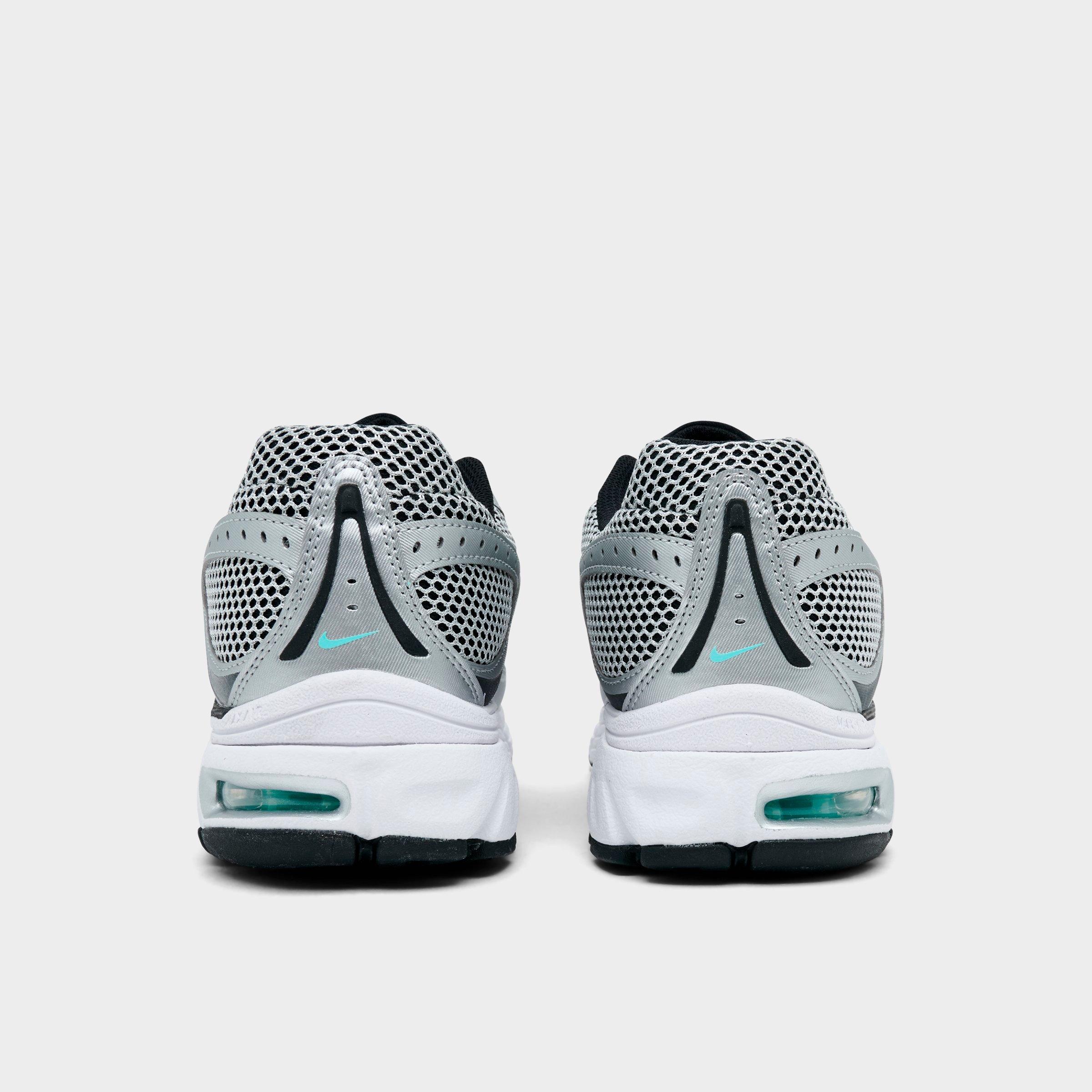 Men's Nithtke Air Max Moto 2K Casual Shoes - Off White/Metallic Silver/Hyper Turquoise/Black - Back view