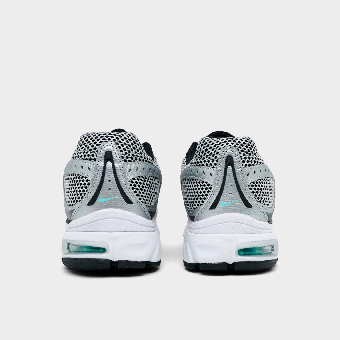 Men's Nithtke Air Max Moto 2K Casual Shoes - Off White/Metallic Silver/Hyper Turquoise/Black - Back view
