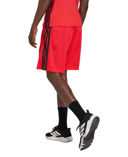 adidas Men's Workout Essentials Regular-Fit Shorts - Ruby Red