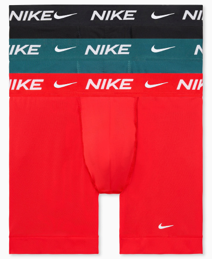 Nike Men's Essential Micro Boxer Briefs, 3-Pack - Chile Red