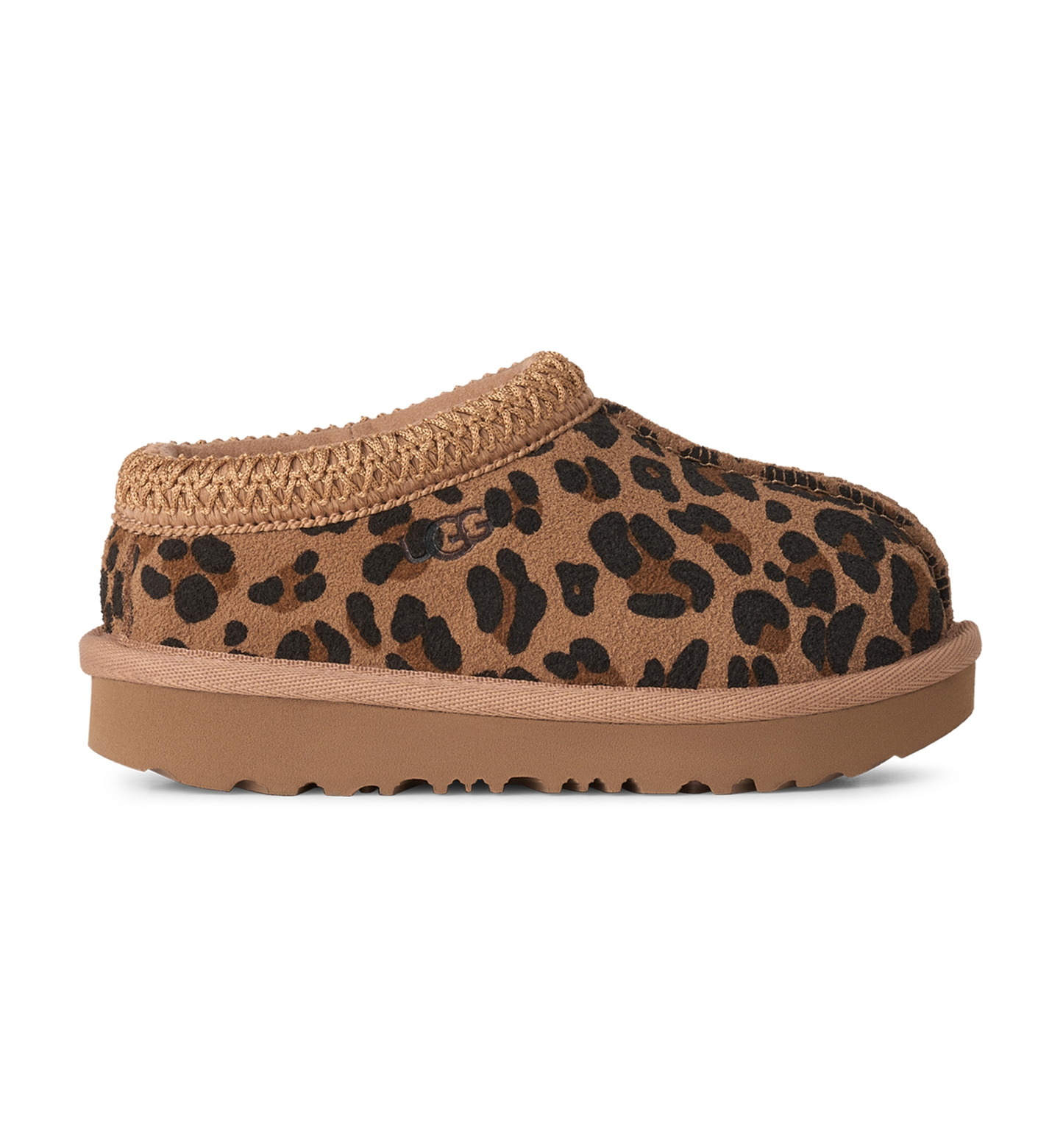 UGG® Toddler Kids Tasman II Spotted Clog Slippers - Tan