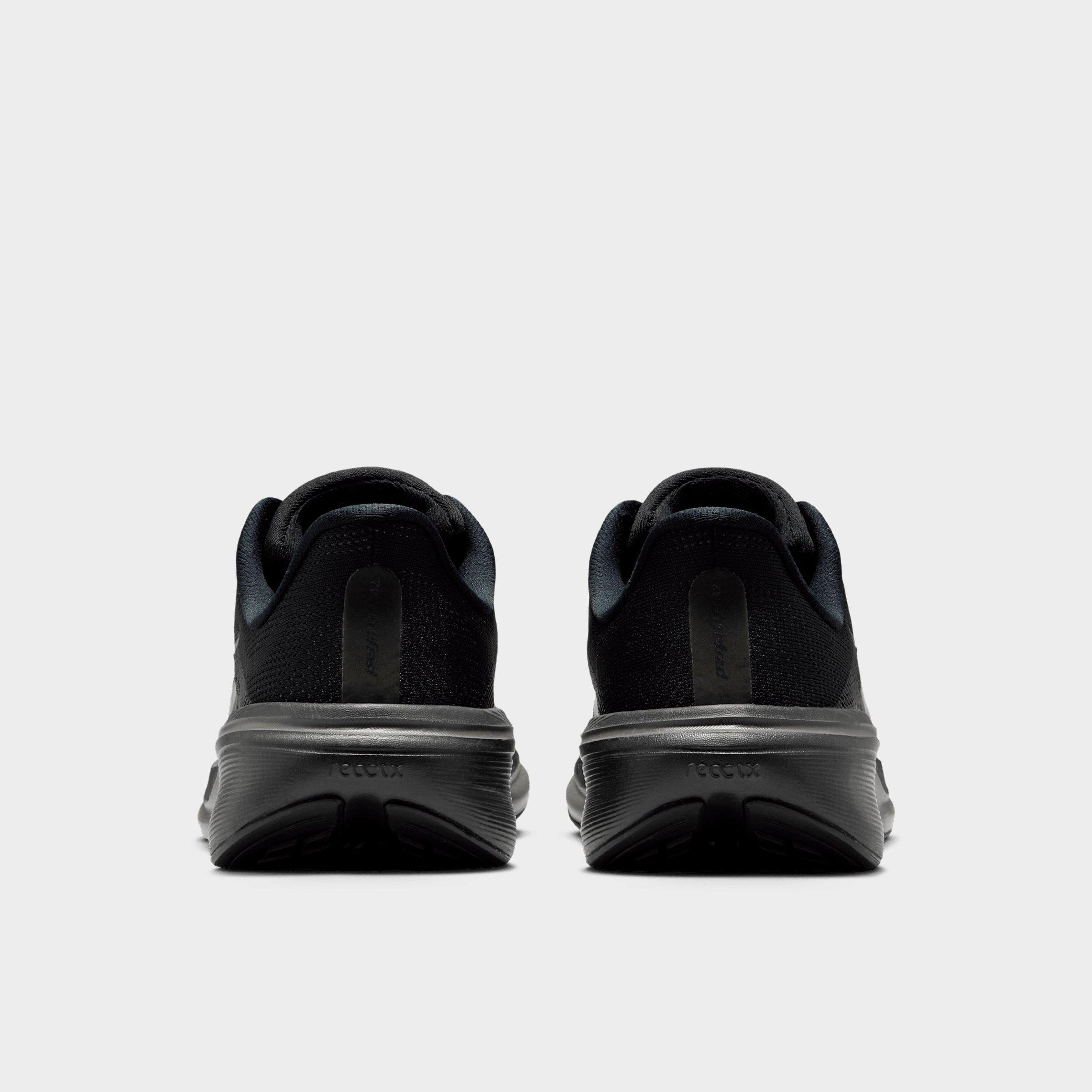 Big Kids' Nithtke Pegasus 42 Running Shoes - Black/Anthracite/Black - Back view