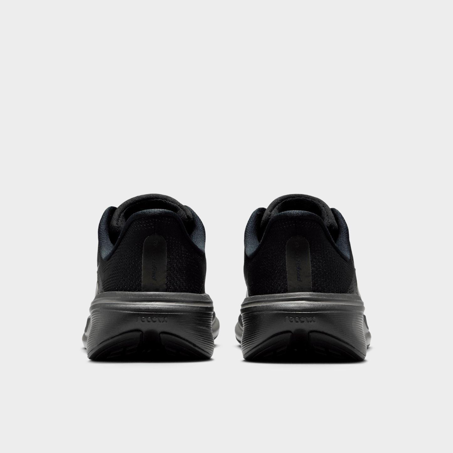 Big Kids' Nithtke Pegasus 42 Running Shoes - Black/Anthracite/Black - Back view