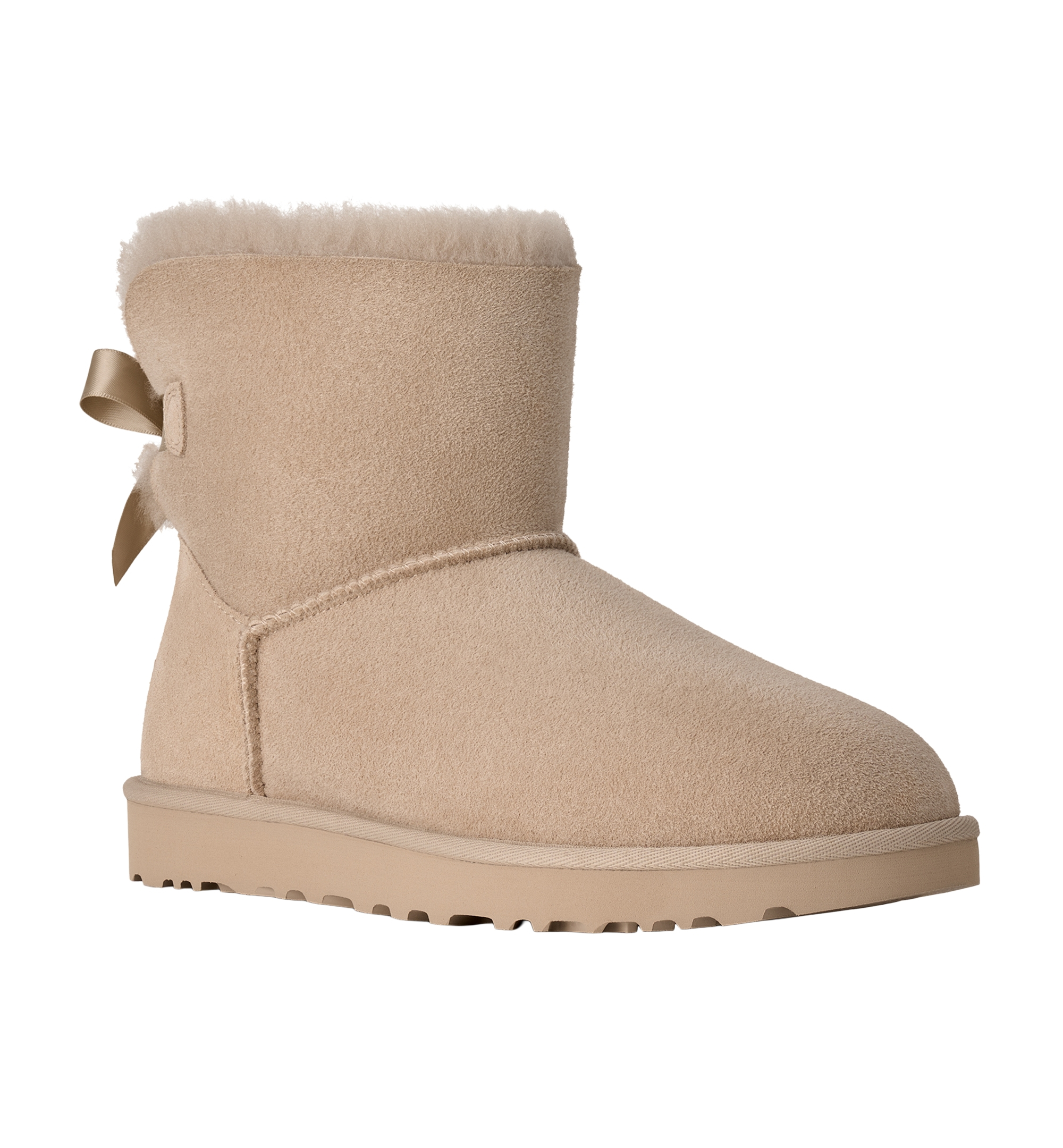 UGG® Women's Mini Bailey Bow II Slip-On Booties - Moonlight