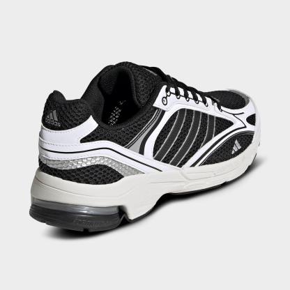 Men's adidas Spiritain 2000 Casual Shoes - Part 1 - Cloud White/Core Black/Matte Silver - Back view