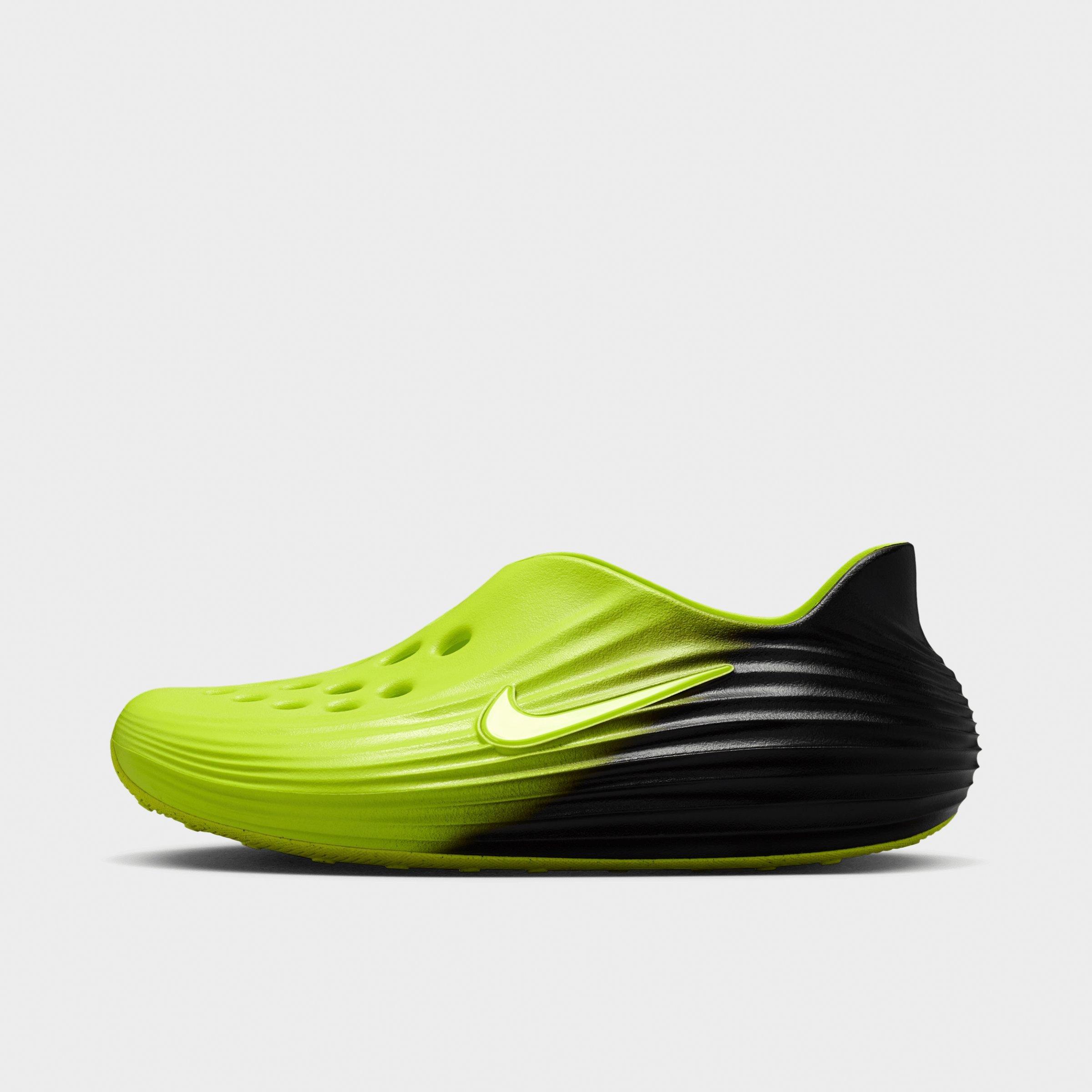 Men's Nithtke ReactX Rejuven8 Recovery Casual Shoes - Part 1 - Volt/Black/Volt - Left shoe facing left. Outside of the shoe.