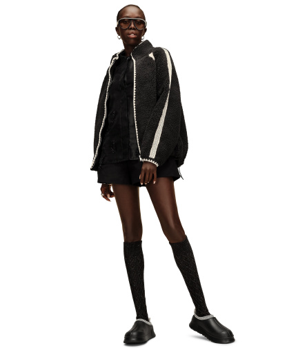 UGG® Women's Rensa Cable-Knit Knee-High Socks - Black