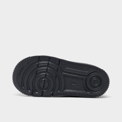 Infant and Kids' Toddler Nithtke Force 1 Low Casual Shoes - Part 1 - Black/Black/Black - Bottom view