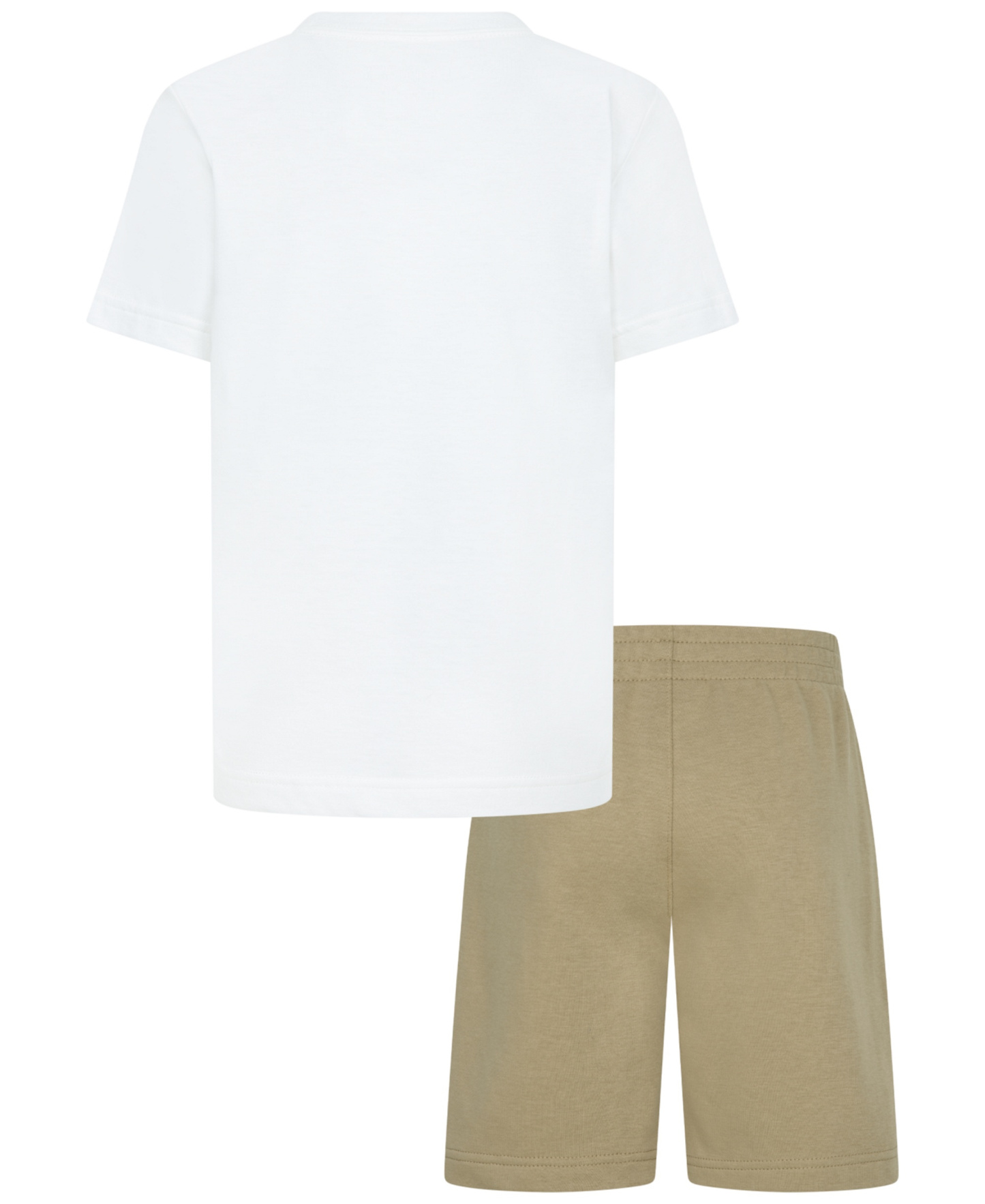 Jordan Boys' 2T-4T Jumbo Jumpman T-Shirt and Shorts, 2-Piece Set - Desert Camo/White