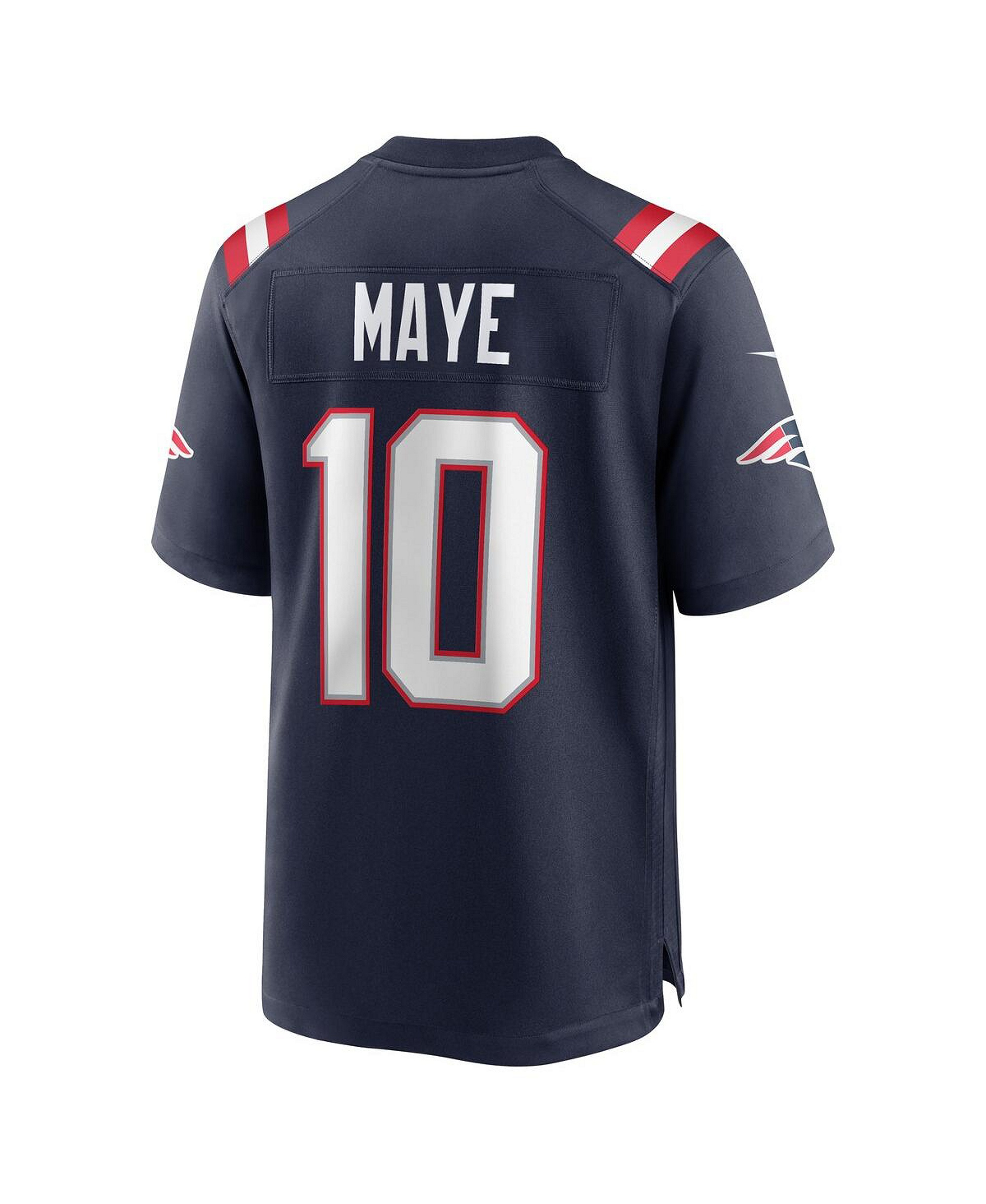 Nike Men's Drake Maye New England Patriots 2024 NFL Draft First Round Pick Player Game Jersey - Navy