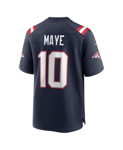 Nike Men's Drake Maye New England Patriots 2024 NFL Draft First Round Pick Player Game Jersey - Navy