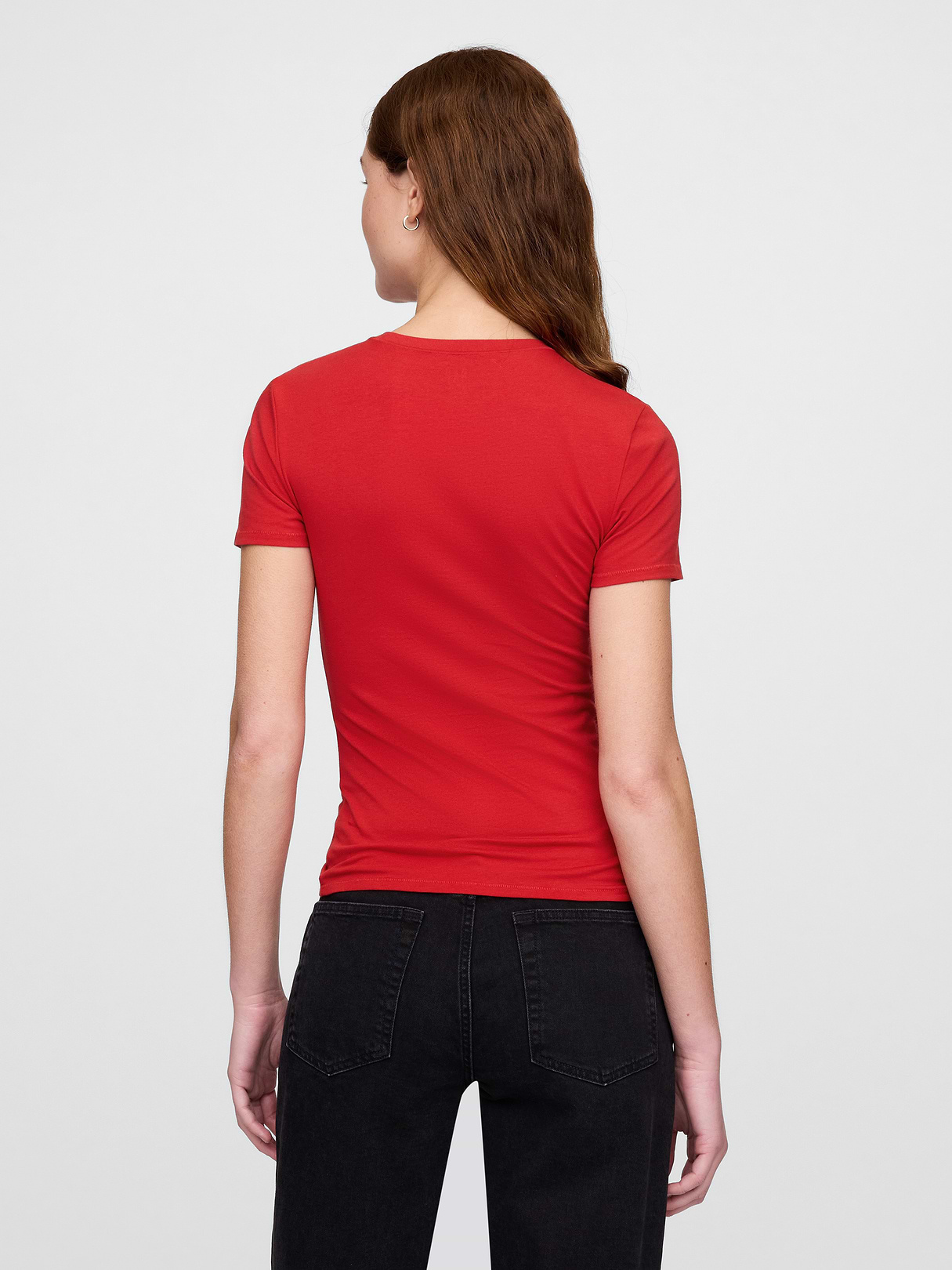 CloseKnit Jersey T-Shirt - Tomato sauce red