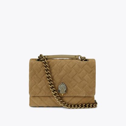 Kurt Geiger London Large Kensington Kurt Bag - Tan