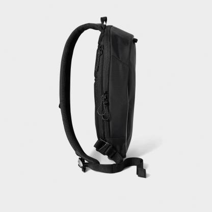 Nithtke Commute Sling Bag (8L) - Black/Black/Reflect Silver