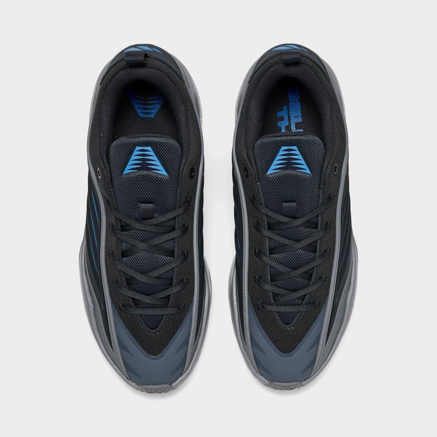 Men's adidas Believe That 1 Basketball Shoes - Carbon/Grey/Lucid Ray Blue - Top view