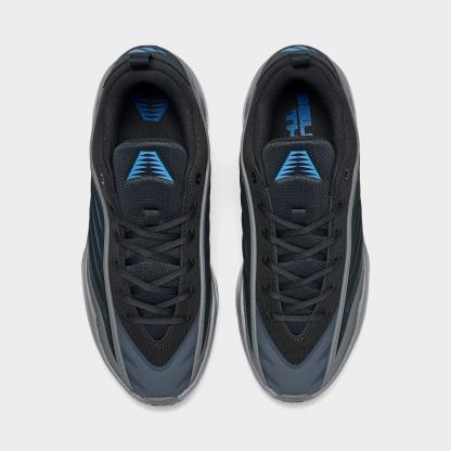 Men's adidas Believe That 1 Basketball Shoes - Carbon/Grey/Lucid Ray Blue - Top view