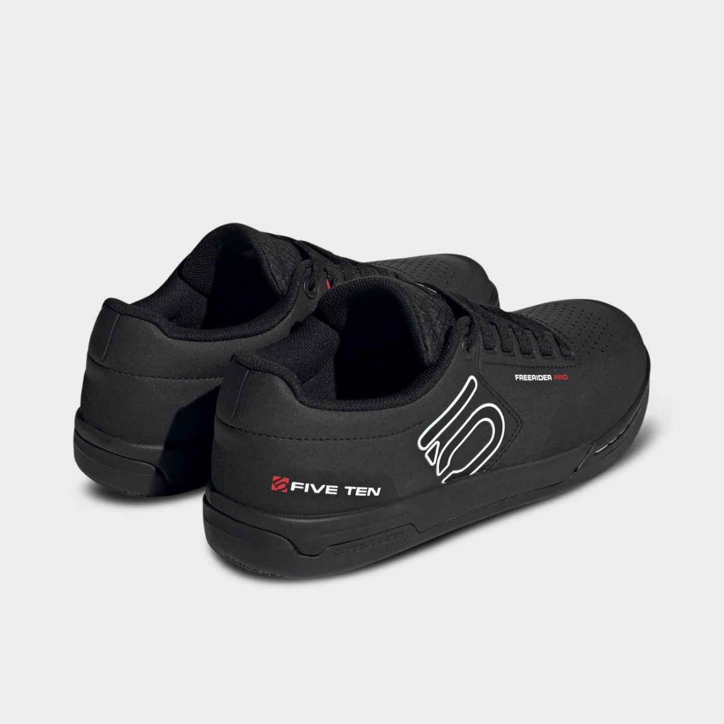 Men's adidas Five Ten Freerider Pro Mountain Biking Shoes - Core Black/Cloud White/Cloud White - view 4