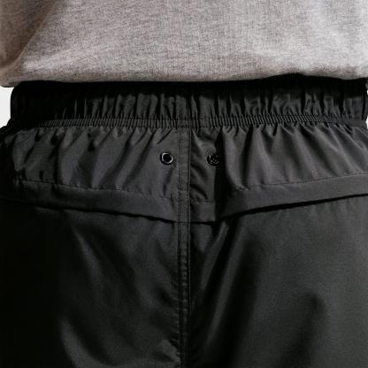 Men's Nithtke Windrunner Lightweight Woven Shorts - Black/White