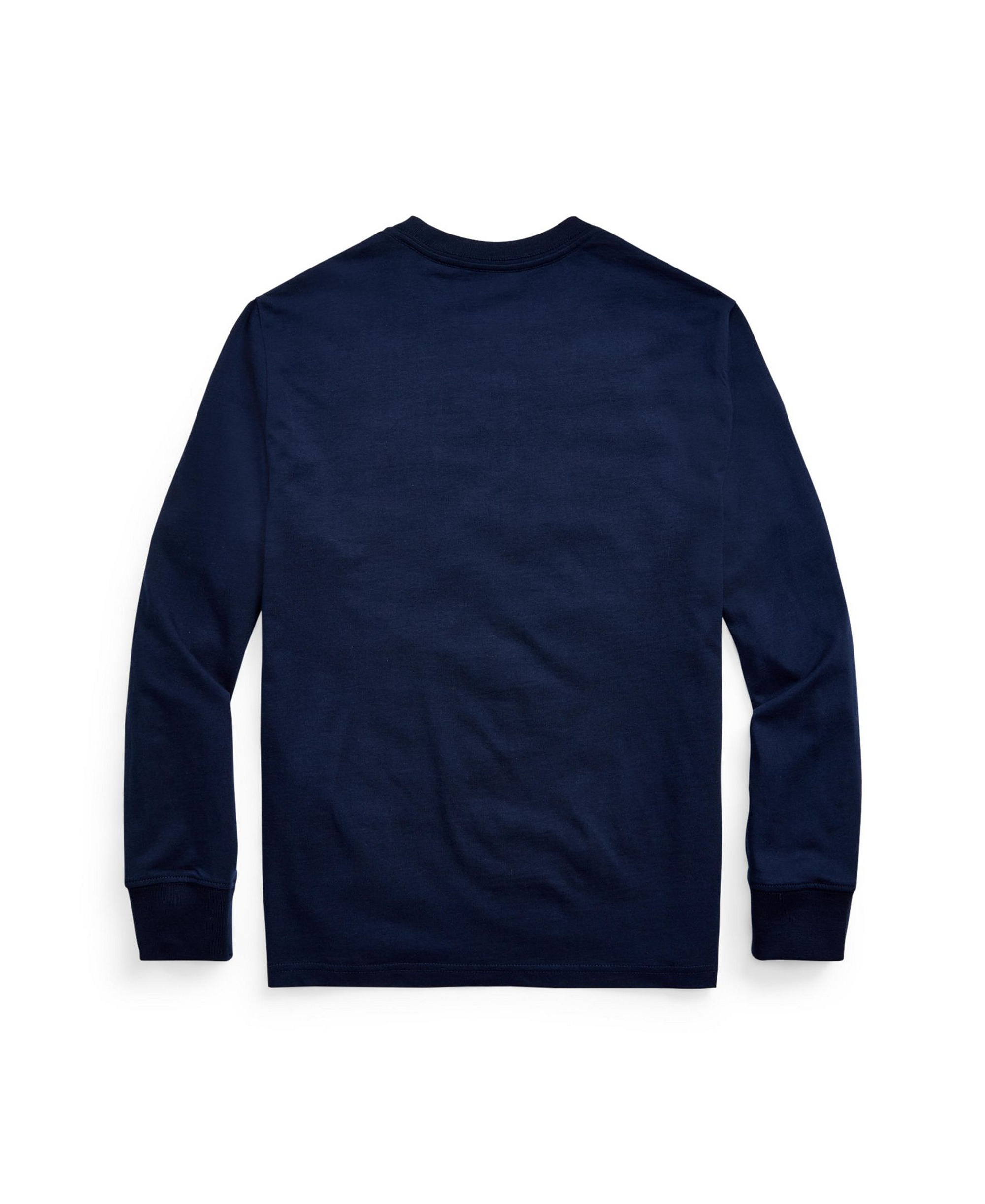 Polo Ralph Lauren Boys' 8-20 Cotton Jersey Long-Sleeve T-shirt - Cruise Navy