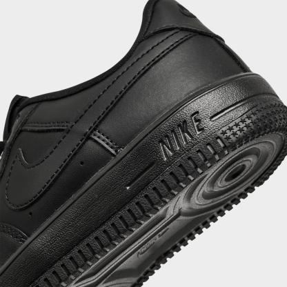 Little Kids' Nike Force 1 Casual Shoes - Black/Black/Black
