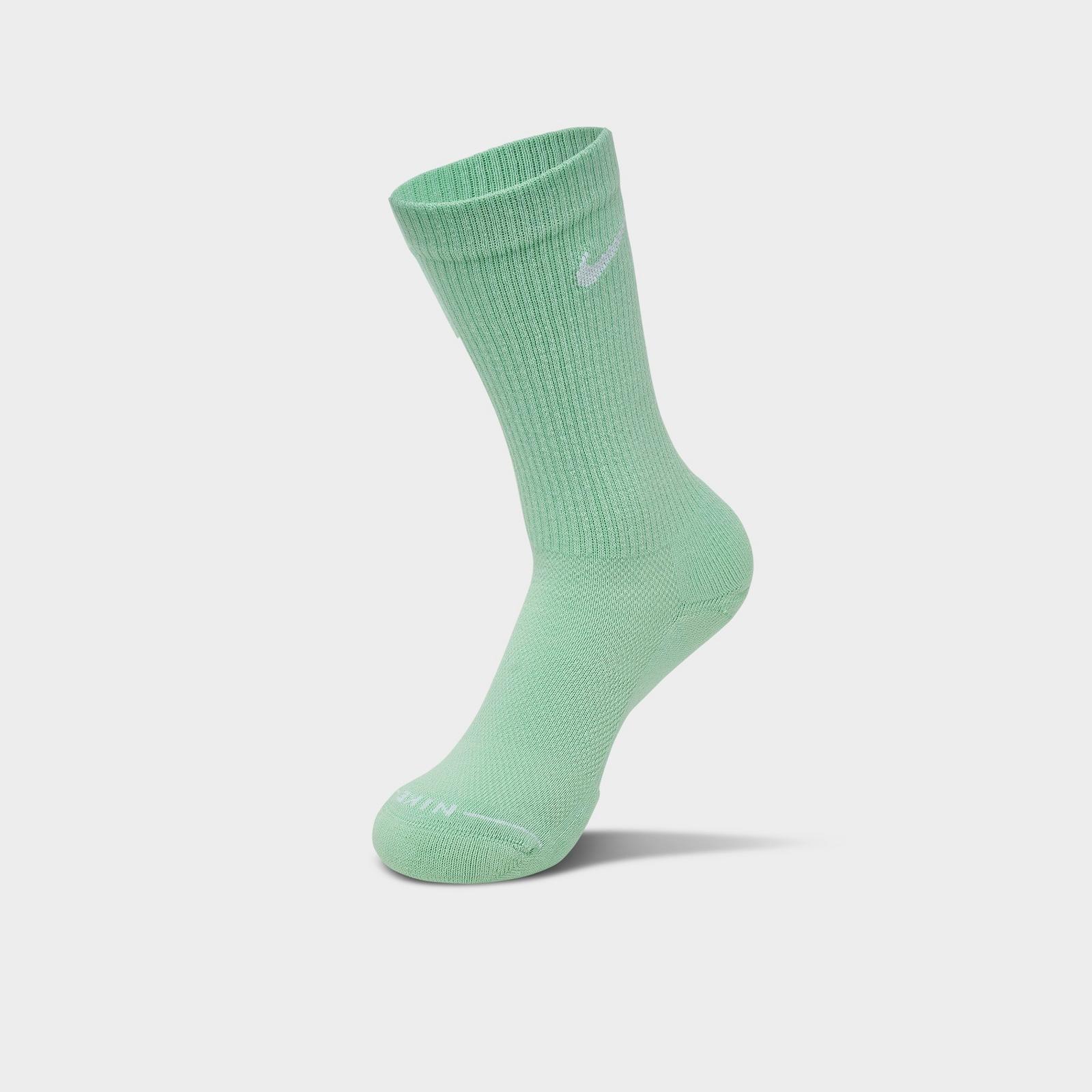 Nike Everyday Elevated Crew Socks (6-Pack) - Spruce/Blue/Steam
