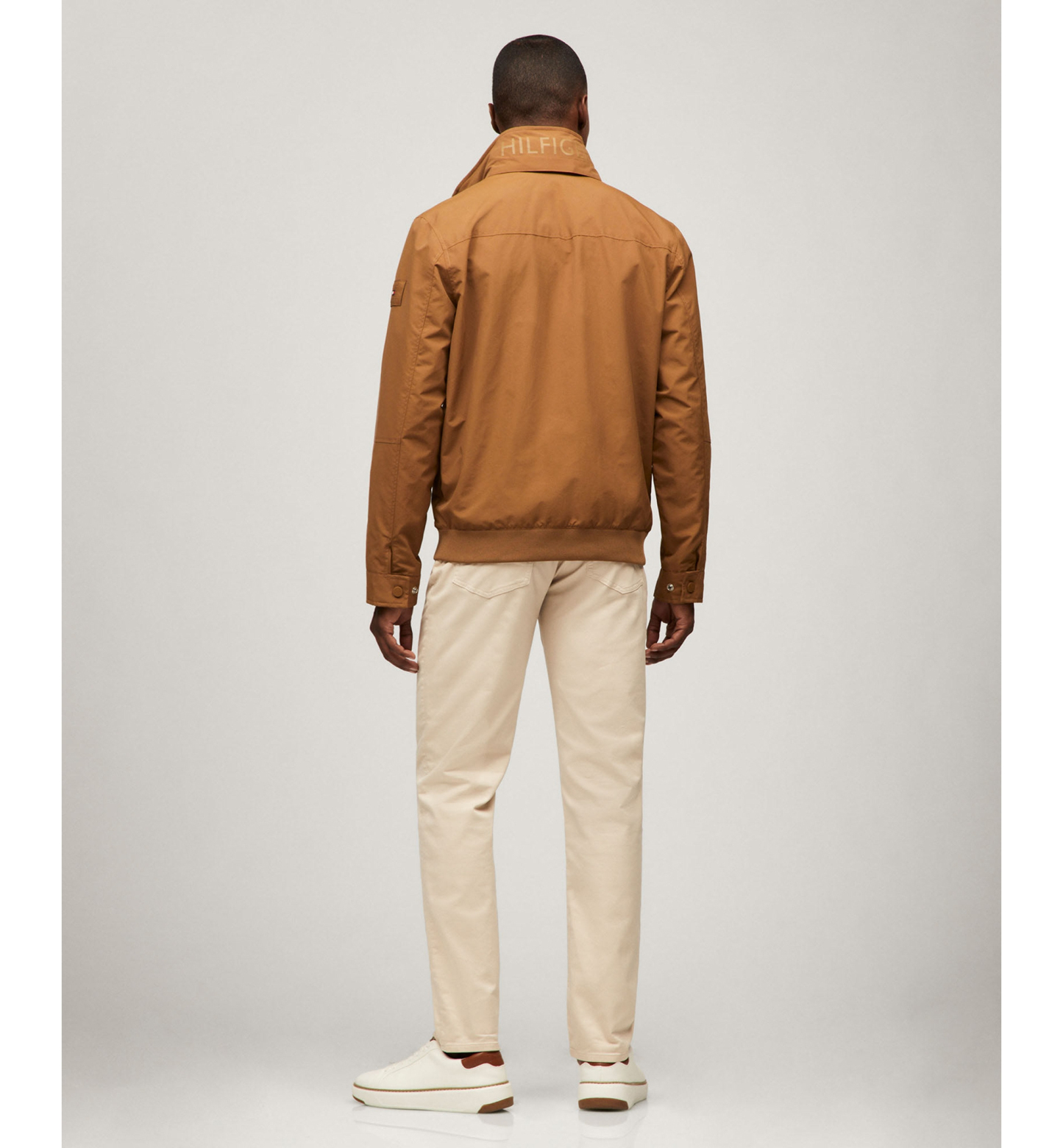Tommy Hilfiger Men's Regatta Water Resistant Jacket - Golden Ray