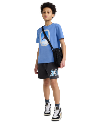 Jordan Boys' 8-20 Plane Window Short-Sleeve T-Shirt - University Blue