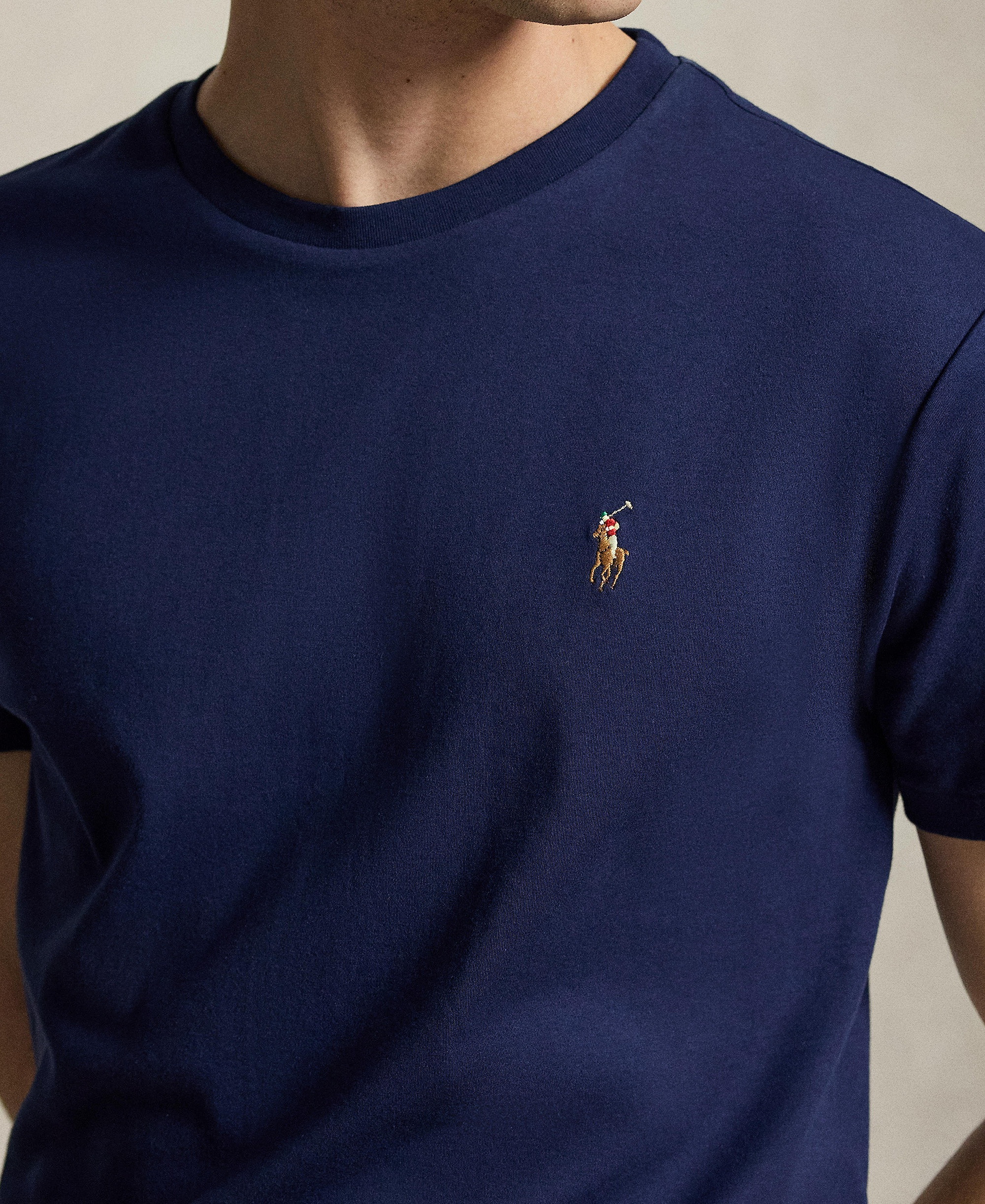 Polo Ralph Lauren Men's Custom Slim-Fit Soft Cotton T-Shirt - Refined Navy