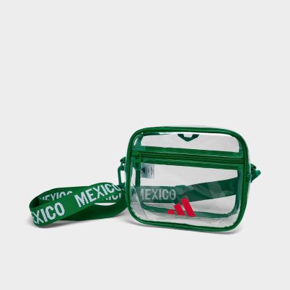 adidas Mexico Official Emblem Clear Bag - Clear/Green - view 5