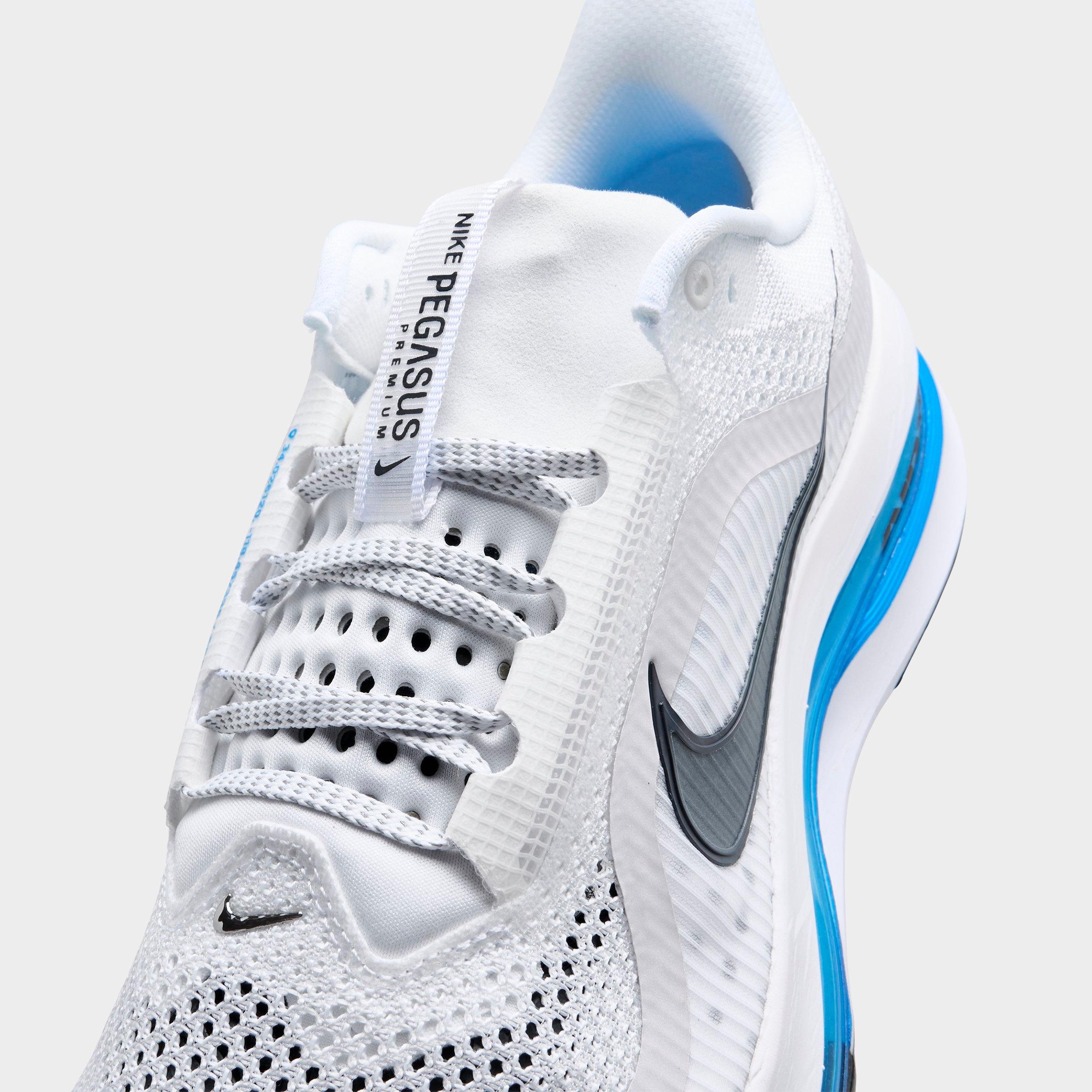 Men's Nithtke Pegasus Premium Running Shoes - Part 1 - White/Photo Blue/Pure Platinum/Black - Detail shot