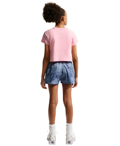 Nike Girls' 7-16 Sportswear Cropped Short-Sleeve T-Shirt - Med Soft Pink