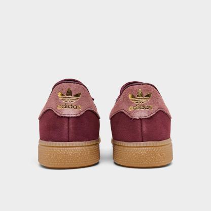 Women's adidas Originals München Casual Shoes - Shadow Red/Warm Clay/Gum - view 4