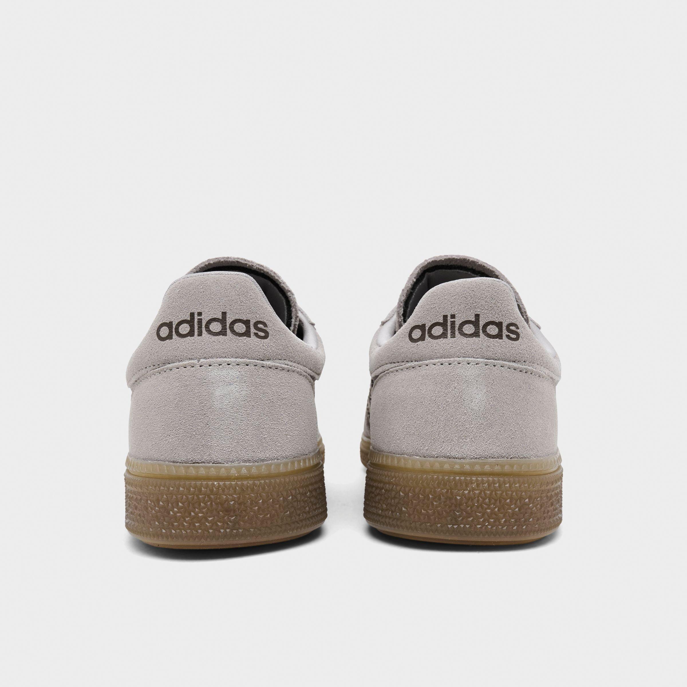 Big Kids' adidas Originals Handball Spezial Casual Shoes - Part 2 - Brown/Leopard - Back view