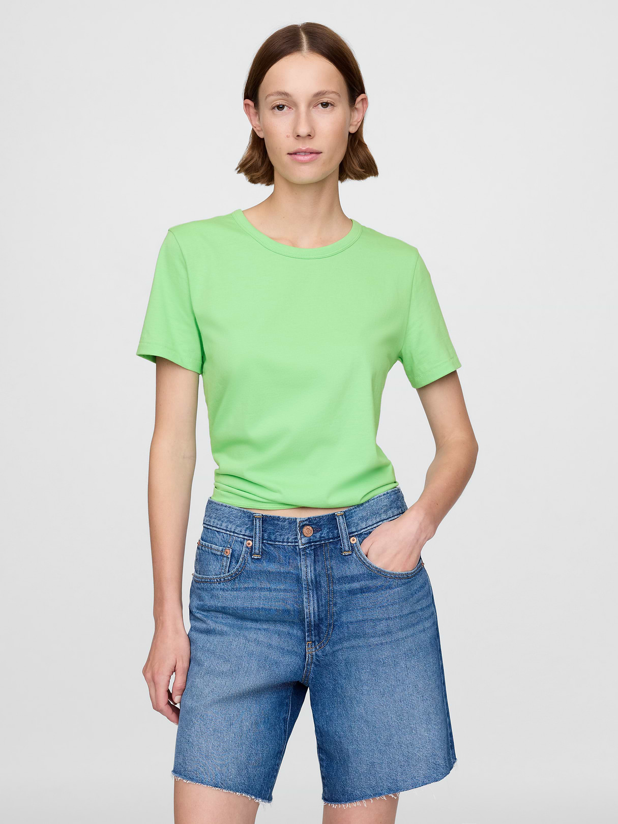 Organic Cotton VintageSoft T-Shirt - Julep green