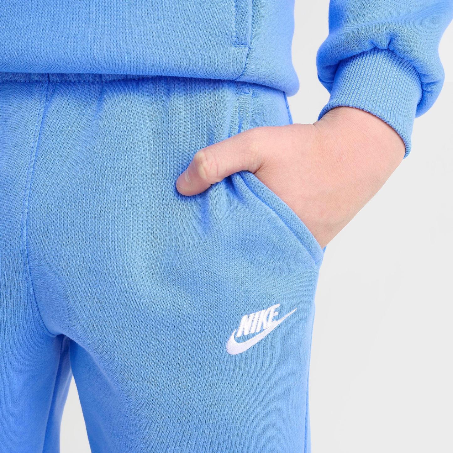 Big Kids' Nithtke Club Fleece Jogger Pants - University Blue/White