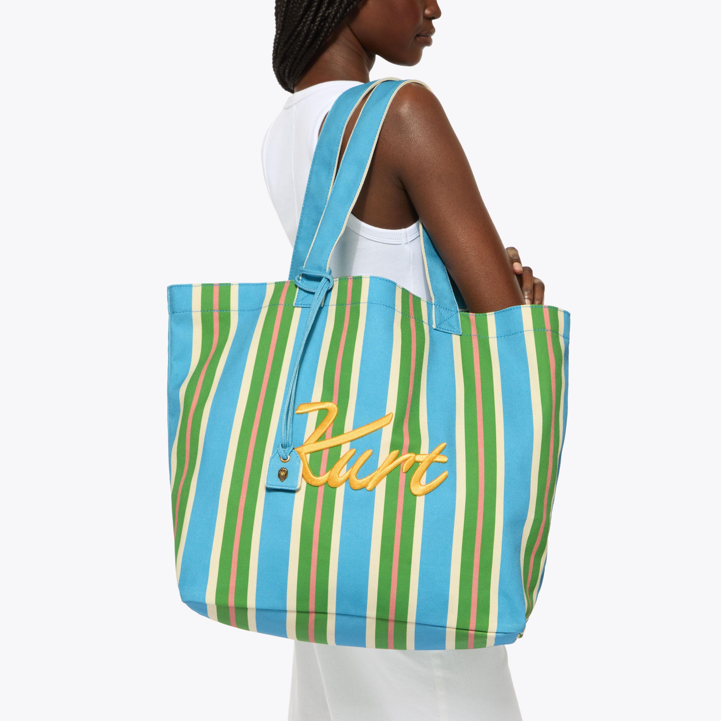 Kurt Geiger London Kurt's Cabana Large Kurt Tote Bag - Multi Colored - view 2