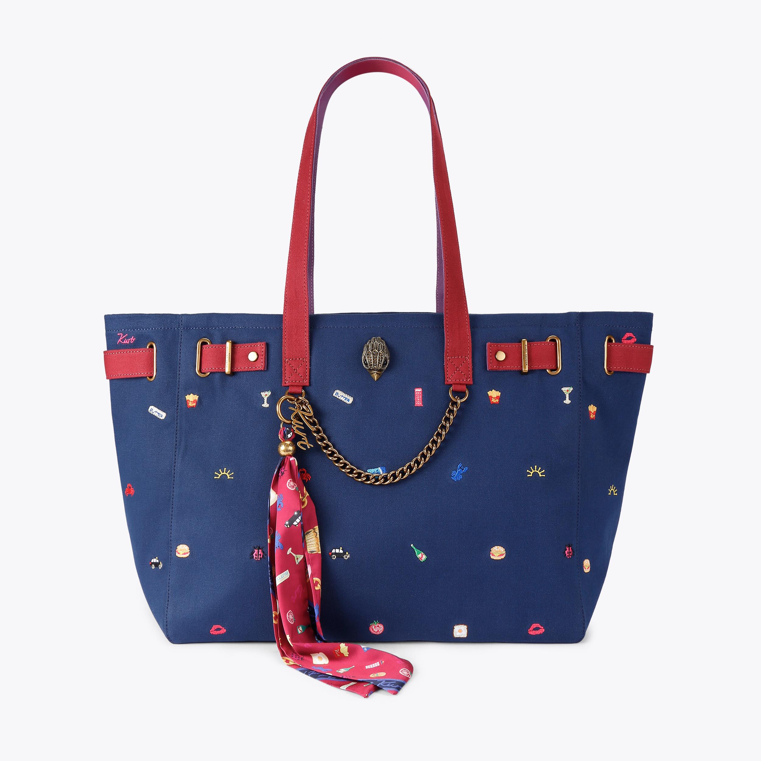 Kurt Geiger London Sloane Shopper Bag - Blue