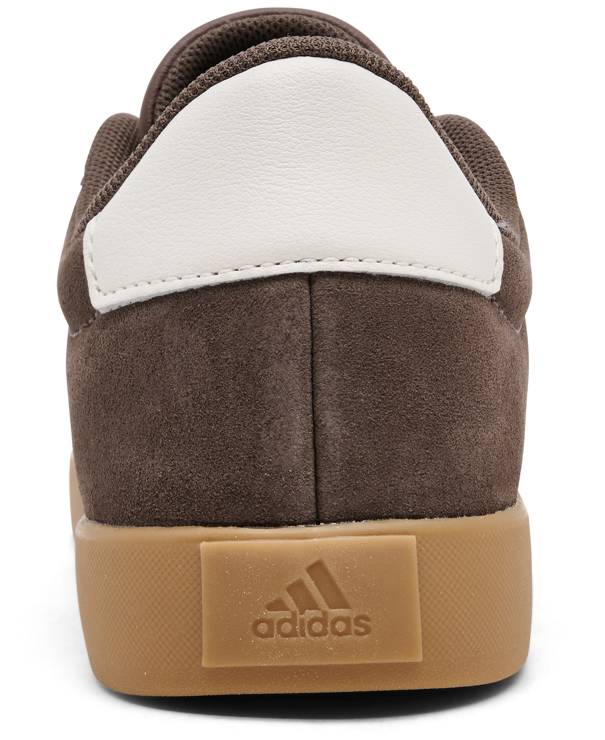 adidas Big Kids VL Court 3.0 Casual Sneakers from Finish Line - Earth Strata, White