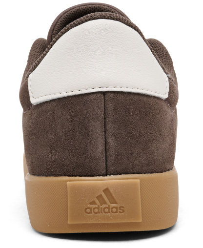 adidas Big Kids VL Court 3.0 Casual Sneakers from Finish Line - Earth Strata, White