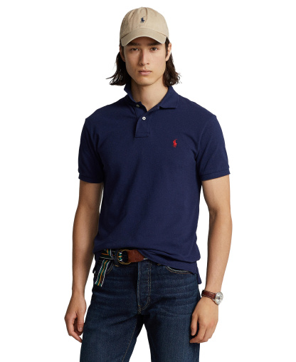 Polo Ralph Lauren Men's Classic-Fit Mesh Polo Shirt - Newport Navy