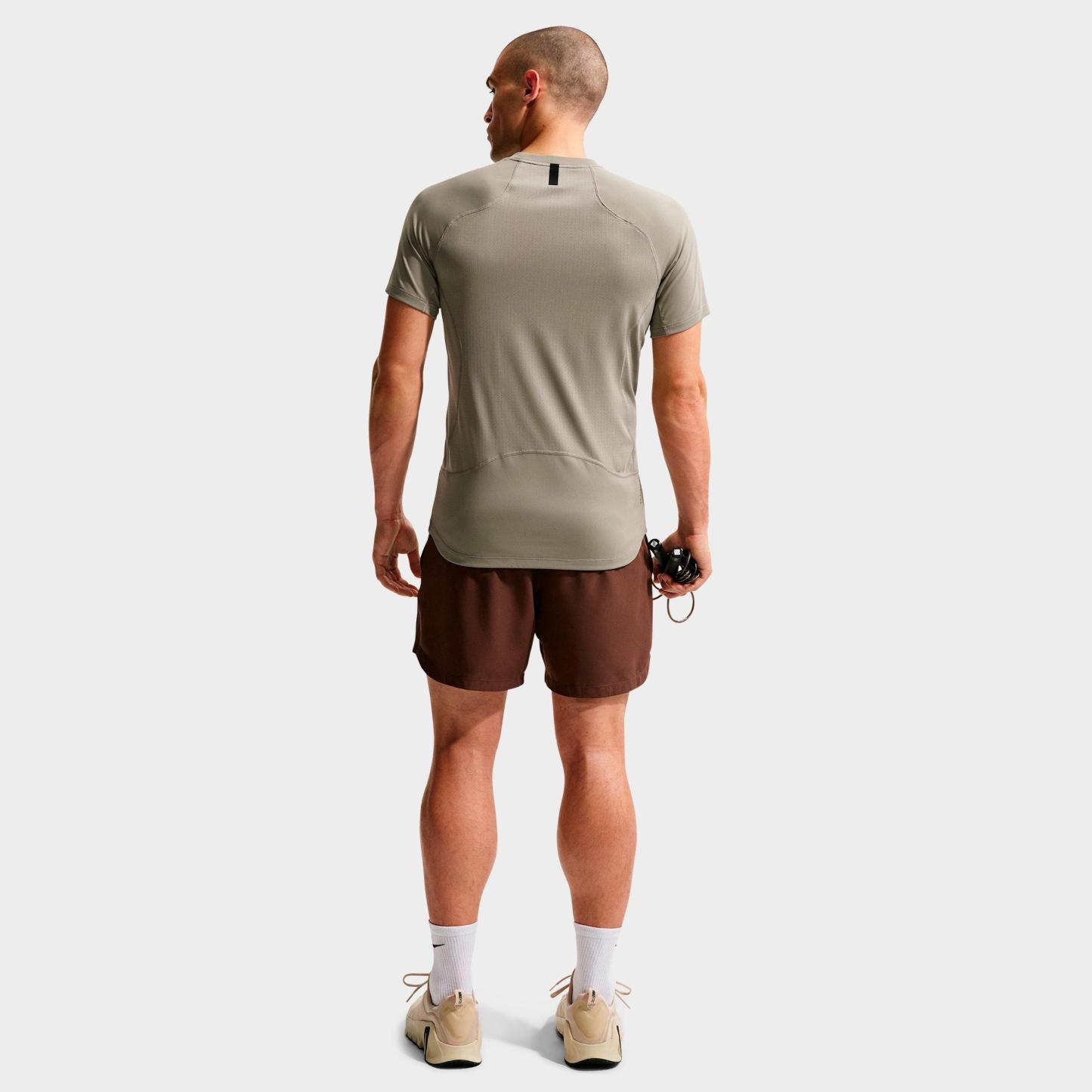 Men's Nithtke Pro Dri-FIT Training Top - Light Army/Light Liquid Lime
